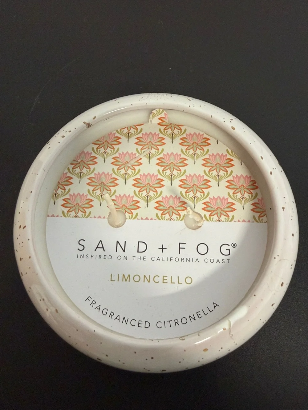 SAND+FOG | Limoncello Fragranced Citronella Candle